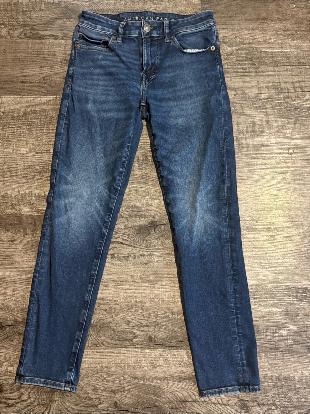 American Eagle Jeans Men’s 28 Blue Skinny Airflex 360 Denim